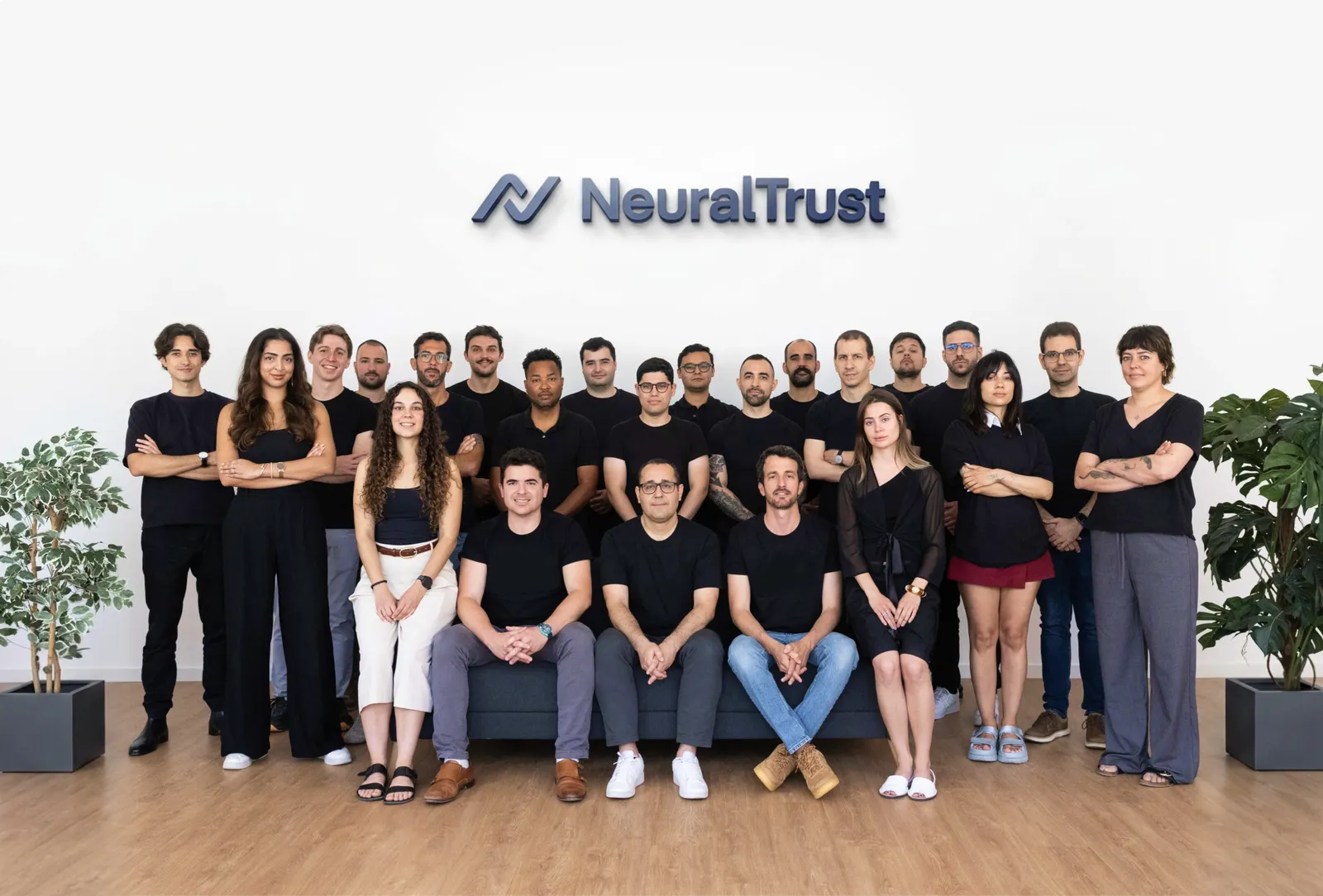 NeuralTrust team following its AI security financing