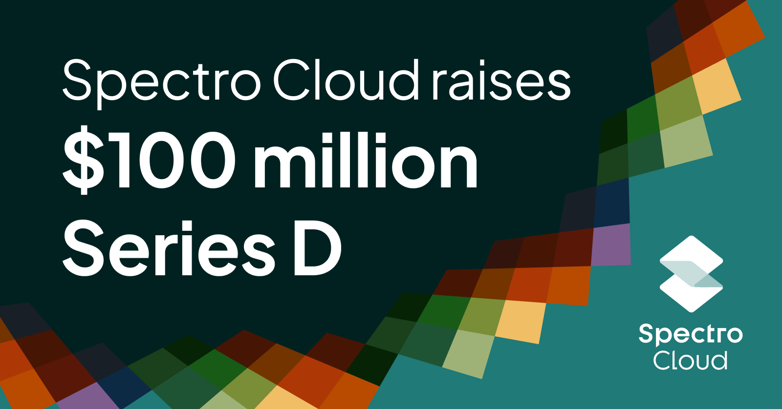 Spectro Cloud Series D funding announcement artwork