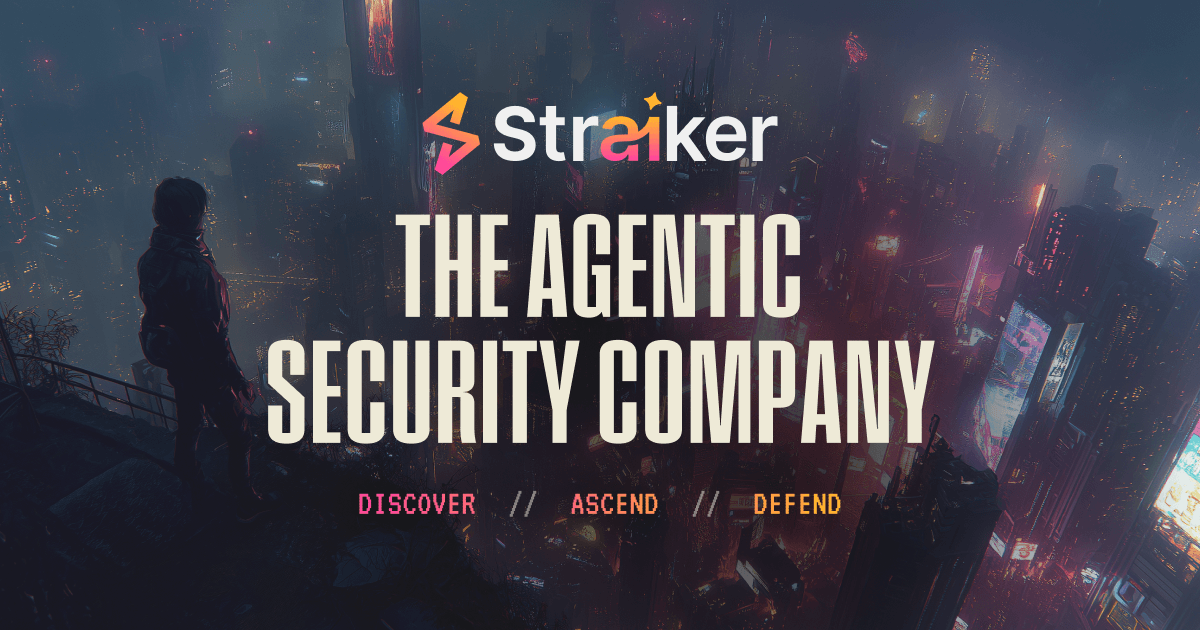 Straiker agentic security platform artwork